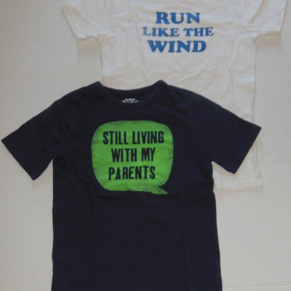 Boys T Shirt Bundle Sz 7/8 Crewcuts Oshkosh Graphi